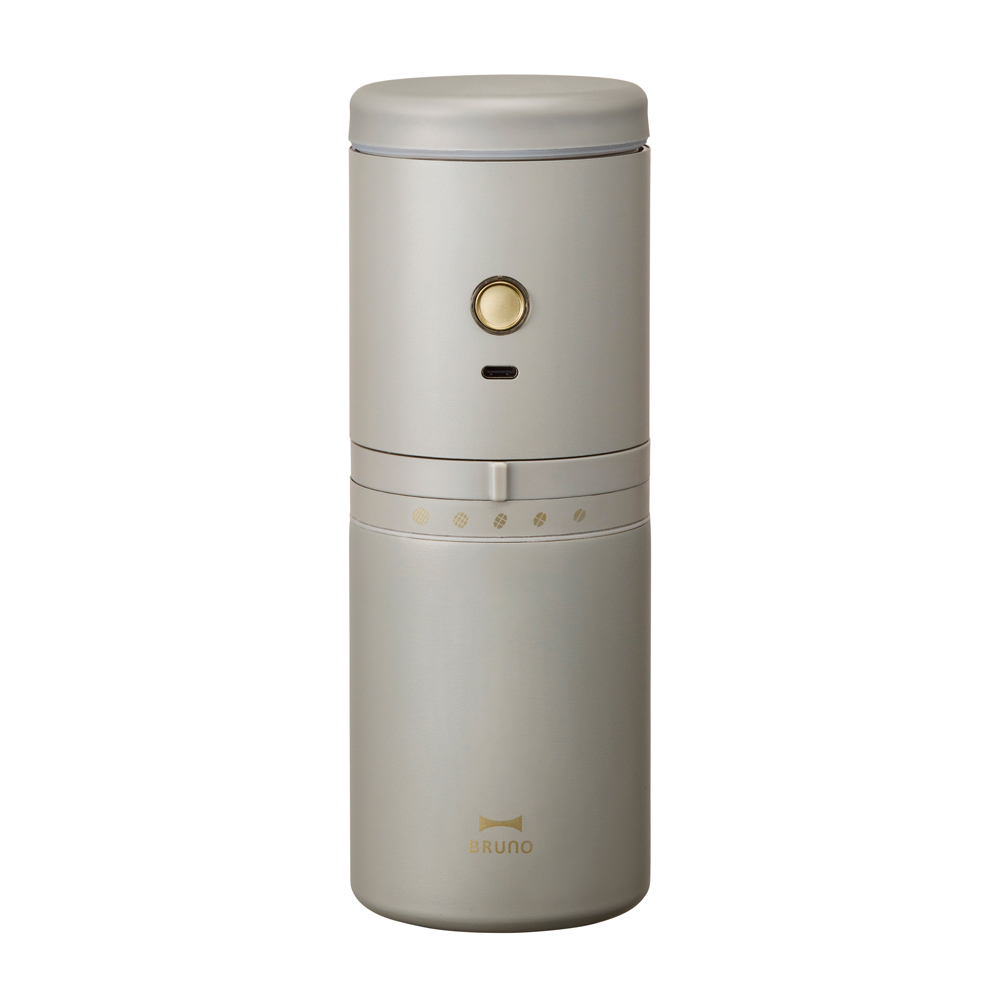 ブルーノ パーソナル電動ミルコーヒーメーカー ダークグレー
